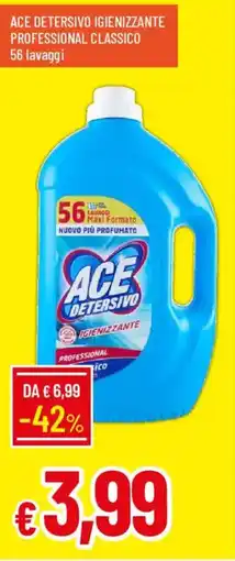 Galassia Ace Detersivo Igienezzante Professional Classico offerta