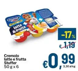 Qui Discount Cremolo latte e frutta Stuffer offerta