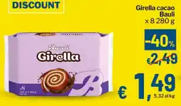 Qui Discount Girella cacao Bauli offerta
