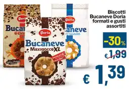 Qui Discount Biscotti Bucaneve Doria offerta