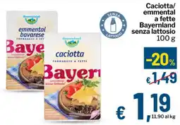 Qui Discount Caciotta Bayernland offerta