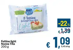 Qui Discount Fettine light Nonna Tita offerta