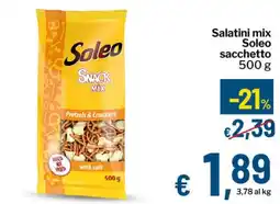 Qui Discount Salatini mix Soleo offerta