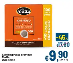 Qui Discount Caffè espresso cremoso Motta offerta