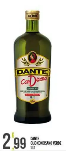 Netto Supermercati Dante olio condisano verde offerta