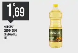 Netto Supermercati Morgese olio di semi di girasole offerta