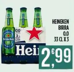 Netto Supermercati Heineken birra 0.0 offerta