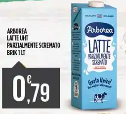 Netto Supermercati Arborea latte UHT parzialmente scremato offerta