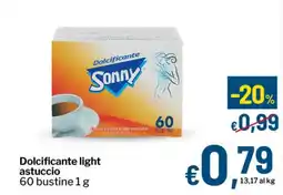 Qui Discount Dolcificante light Sonny offerta