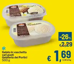Qui Discount Gelato in vaschetta offerta