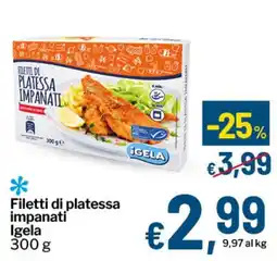 Qui Discount Filetti di platessa impanati Igela offerta