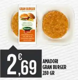 Netto Supermercati Amadori Gran Burger offerta