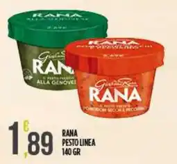 Netto Supermercati Rana pesto linea offerta