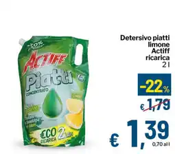 Qui Discount Actiff Piatti offerta