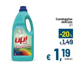 Qui Discount up! candeggina delicata offerta