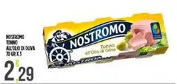 Netto Supermercati Nostromo tonno all'olio di oliva offerta