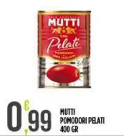 Netto Supermercati Mutti pomodori pelati offerta