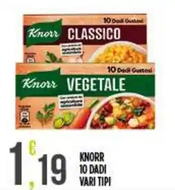 Netto Supermercati Knorr 10 Dadi Gustosi offerta