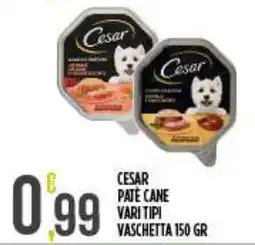 Netto Supermercati Cesar patè cane offerta