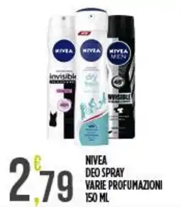 Netto Supermercati NIVEA DEO SPRAY offerta