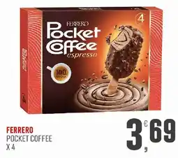 Maxipiù Ferrero Pocket Coffee espresso offerta