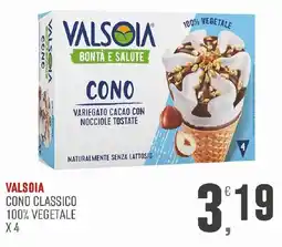 Maxipiù Valsòia cono classico offerta