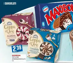 Maxipiù Sammontana Coppa Oro Amarena/Cioccolato offerta