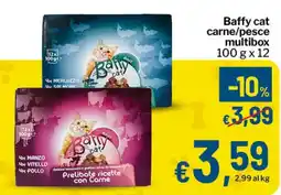 Qui Discount Baffy cat carne/ pesce offerta