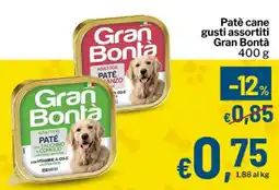 Qui Discount Patè cane Gran Bontà offerta