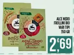 Netto Supermercati Alce Nero Frollini Bio offerta