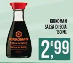 Netto Supermercati Kikkoman salsa di soia offerta