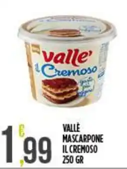 Netto Supermercati Valle il Cremoso offerta