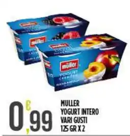 Netto Supermercati Muller Yogurt Intero offerta
