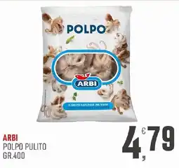 Maxipiù Polpo pulito Arbi offerta
