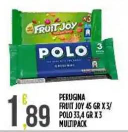 Netto Supermercati Perugina Fruit Joy Polo offerta