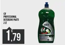 Netto Supermercati Cif professional detersivo piatti offerta