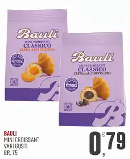 Maxipiù Bauli mini croissant vari gusti offerta
