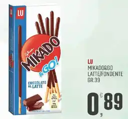 Maxipiù LU Mikado & Go! Cioccolato al latte offerta