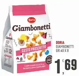 Maxipiù Doria Giambonetti Gusto Prosciutto offerta