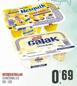 Maxipiù Nesquik/Galak Chocoballs offerta