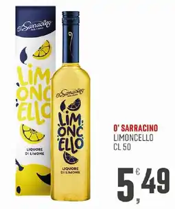 Maxipiù O' Sarracino Limoncello offerta
