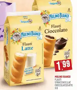 Maxipiù Mulino Bianco Flauti Latte offerta