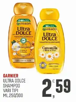 Maxipiù Garnier Ultra Dolce Shampoo offerta