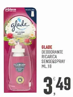 Maxipiù Glade deodorante ricarica sense&spray offerta
