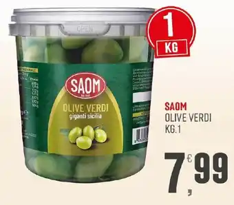 Maxipiù Saom olive verdi giganti sicilia offerta
