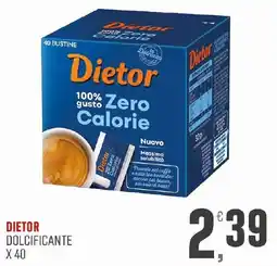 Maxipiù Dietor dolcificante offerta