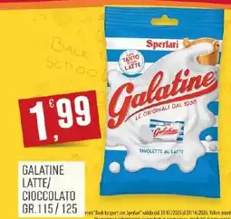 Maxipiù Galatine latte offerta