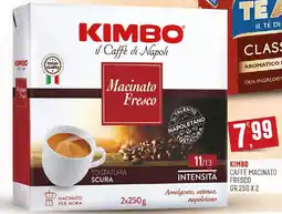 Maxipiù Kimbo caffè macinato fresco offerta