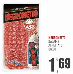 Maxipiù Negronetto salame affettato offerta