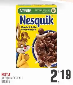 Maxipiù Nesquik cereali offerta
